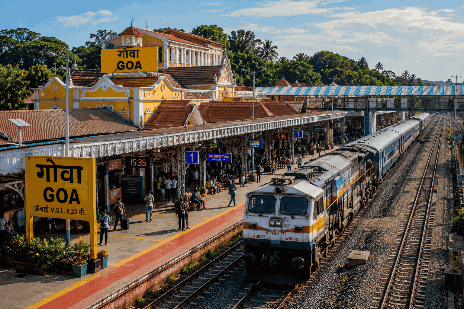 How to Reach from Kolkata to Goa Train | Full Details of Kolkata to Goa Train